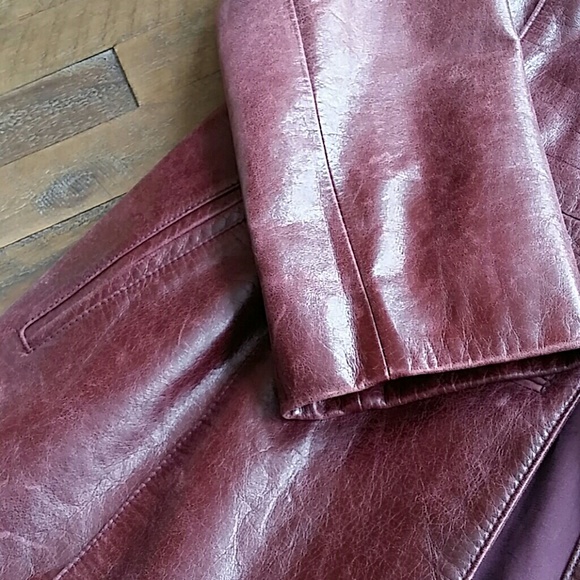 Elements By Vakko leather jacket - Picture 3 of 5